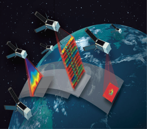 SiRcom's Fire Detection Satellites scanning the heat levels and trying to detect fire.
