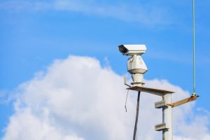 surveillance camera using AI and GovTech integrated by HQE Systems