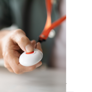Wearable Panic Button for security, this could have been used for emergency life safety at the UCLA Protest that least16 people injured before the cops came.