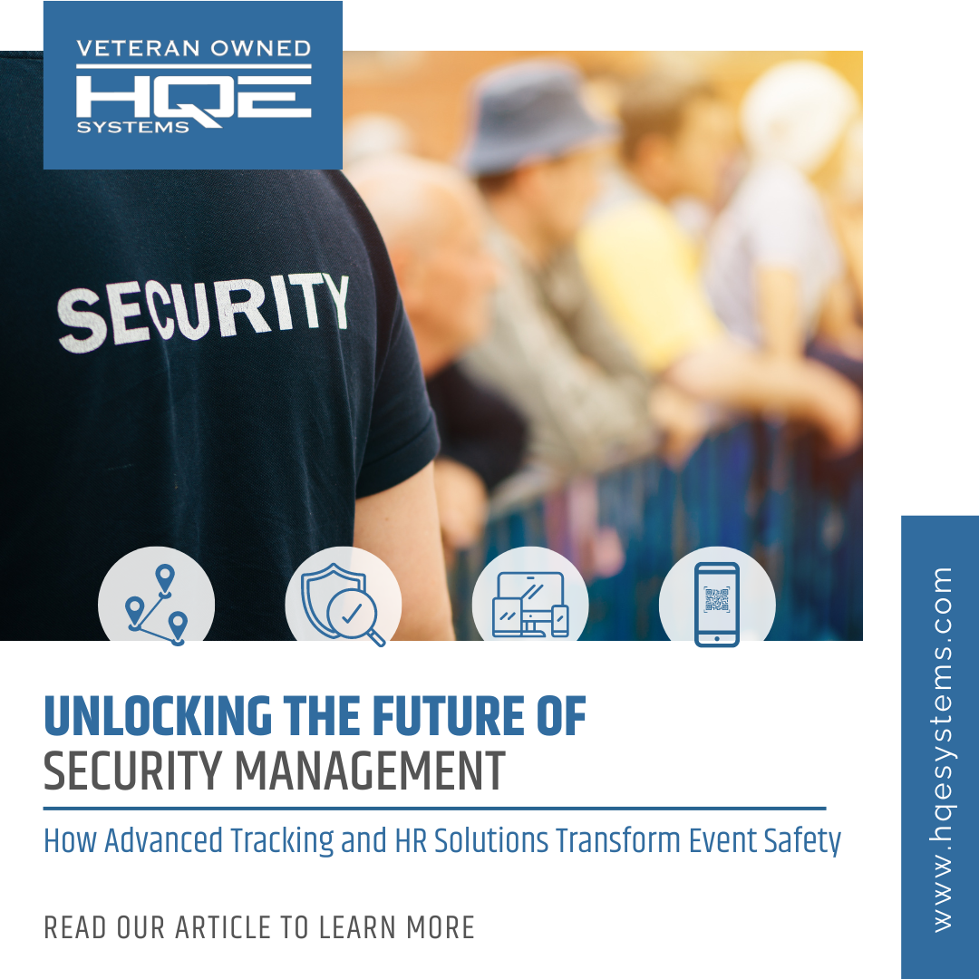 Unlocking the Future of Security Management with technology such as geofencing, smart badges and enhanced HR management capability.